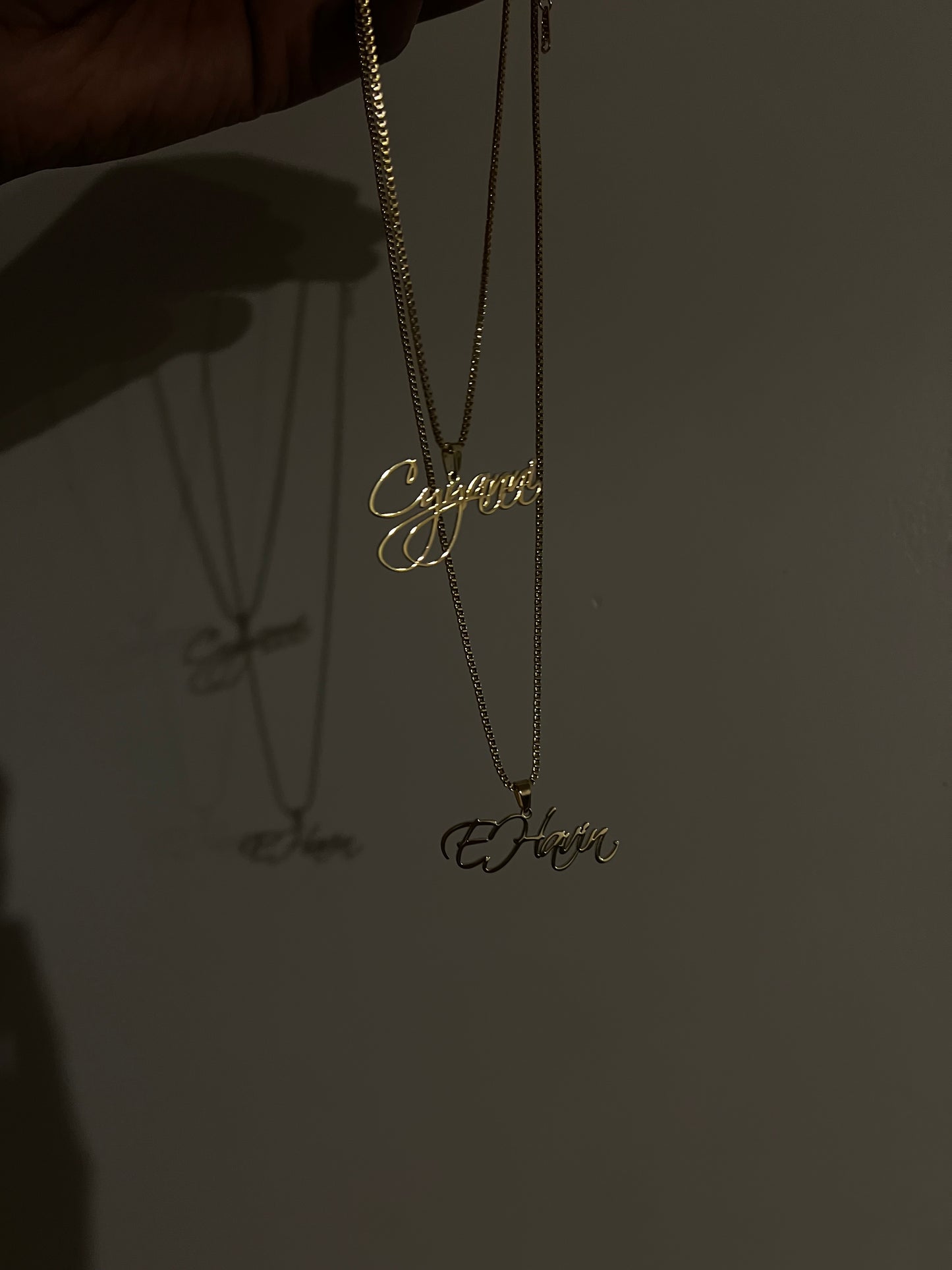 Custom Name Pendant Necklace