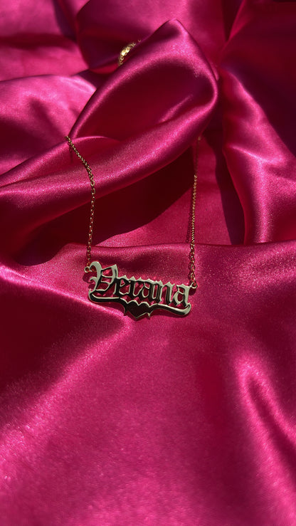 Verana Style Custom Name Necklace